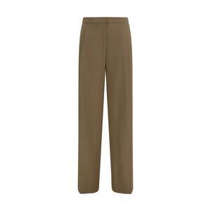 Lardini Brown Wool Oves Aries Casual Women's Pants